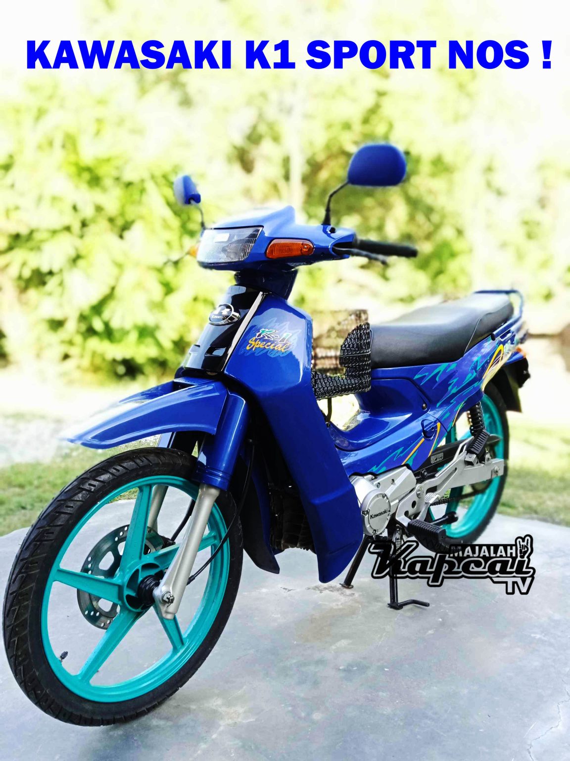 KAWASAKI K1 SPORT 115 NEW OLD STOCK 100 PERSEN! – Majalah Kapcai